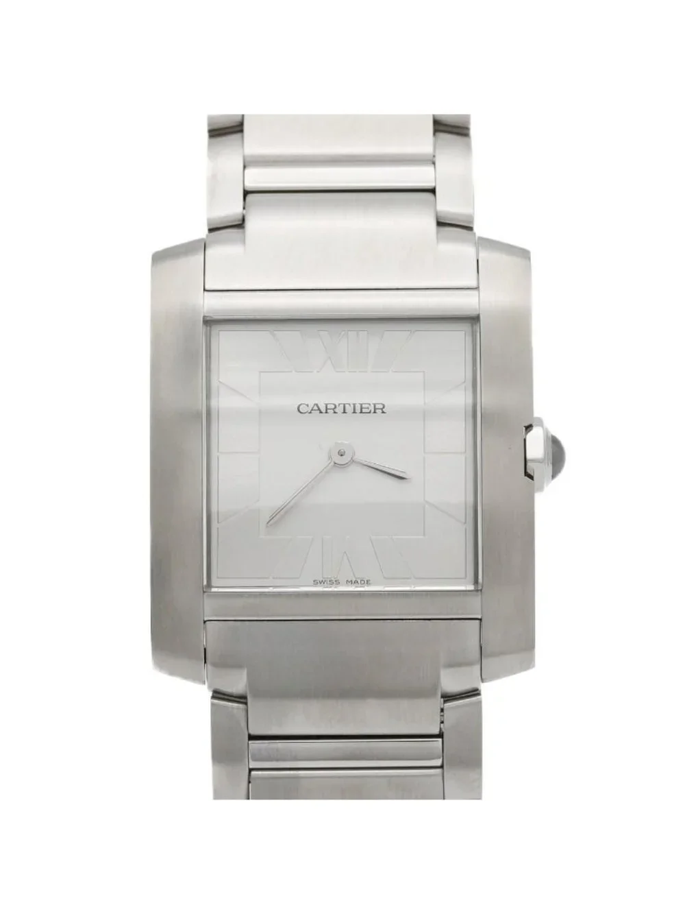 Cartier Tank Francaise MM Wsta SS Quartz Watch